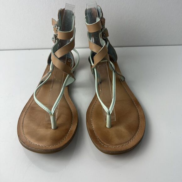 Dolce Vita Darrah Sandals With Mint Details Size 8 - Picture 2 of 7